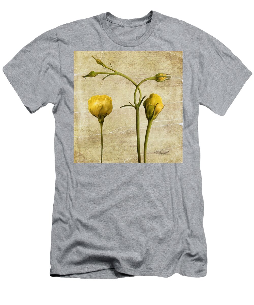 Lisianthus T-Shirt featuring the photograph Blossom Envy by Rene Crystal