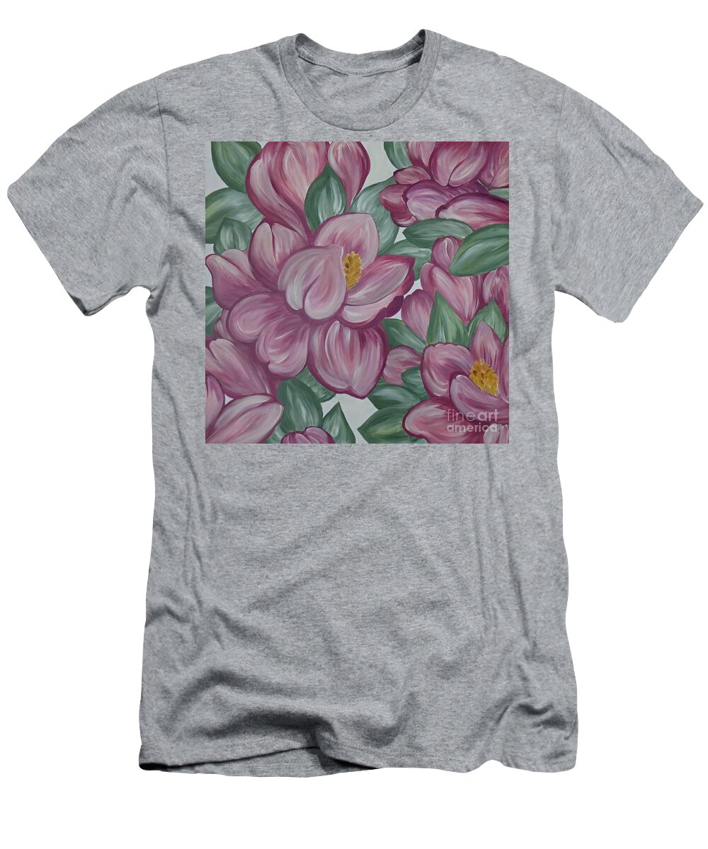 Blushing Magnolias T-Shirt for Sale by Trudee Hunter