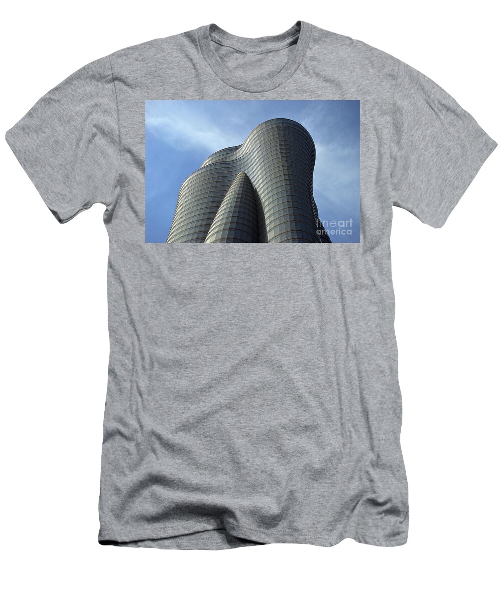 Architecture T-Shirt featuring the photograph Building Art by Thomas Schroeder
