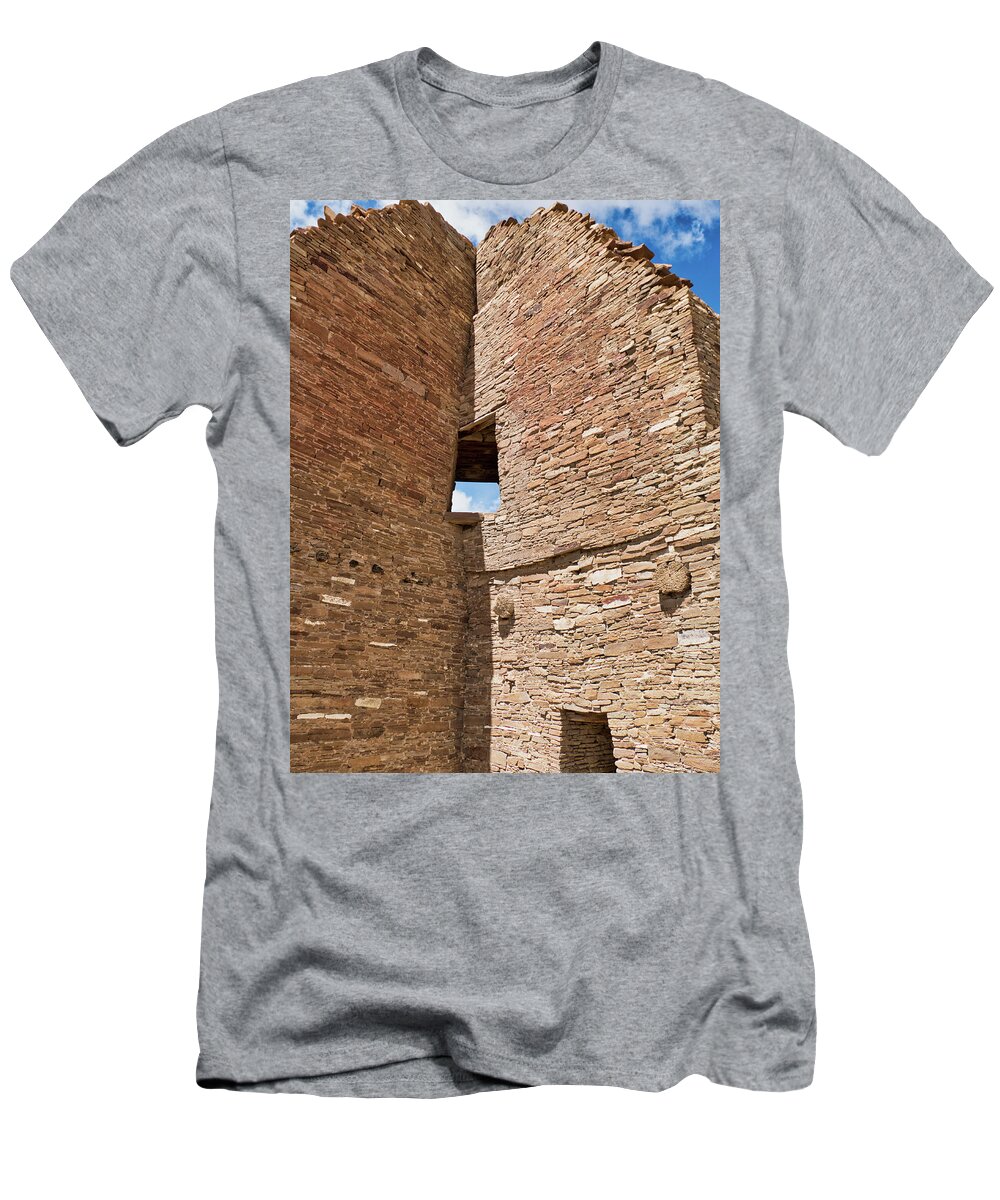 Pueblo Cultures T-Shirt featuring the photograph Chaco Canyon 2, New Mexico by Segura Shaw Photography