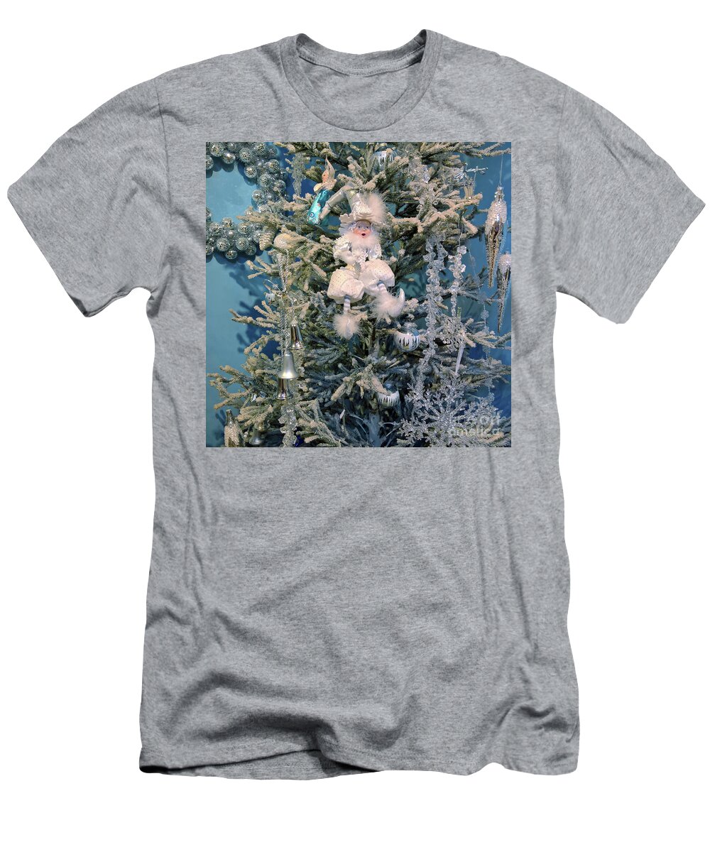 Christmas T-Shirt featuring the photograph Christmas tree ornaments by Agnes Caruso