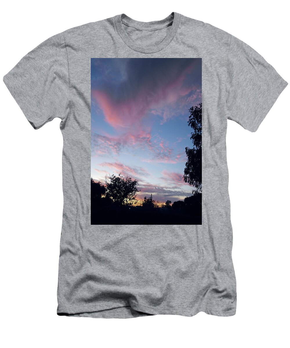 Sunset T-Shirt featuring the photograph Color Blast by Michele Myers