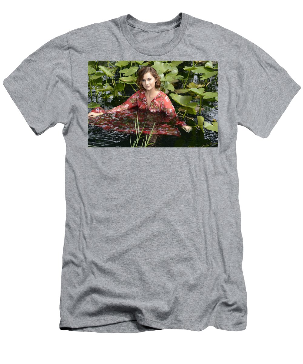  T-Shirt featuring the photograph Cooling Off by Keith Lovejoy