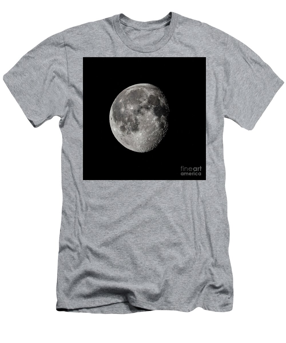 Moon T-Shirt featuring the photograph Craters of the Moon by Melissa Lipton