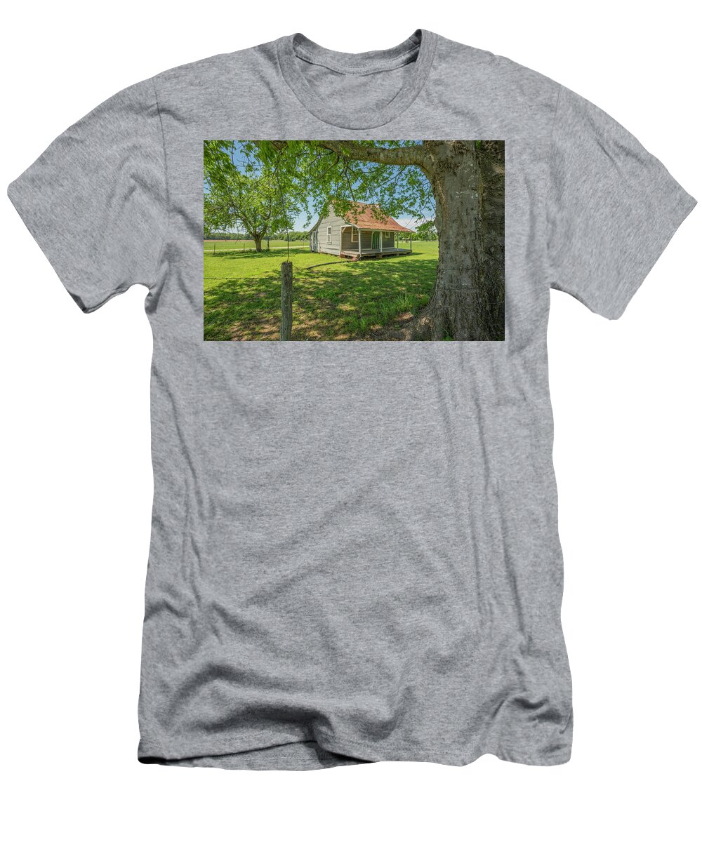 Creole T-Shirt featuring the photograph Creole Homeplace 2019-04 03 by Jim Dollar