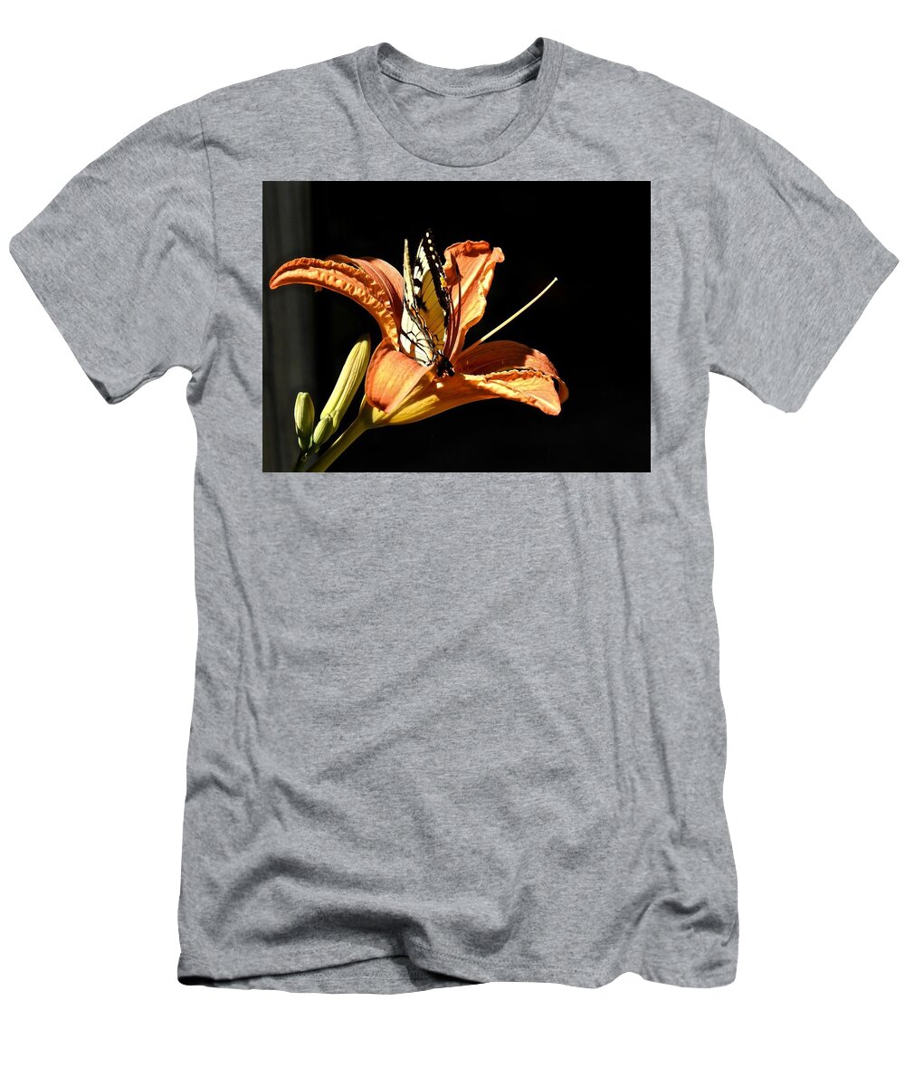 Emergence T-Shirt featuring the photograph Emergence by Kathy Chism