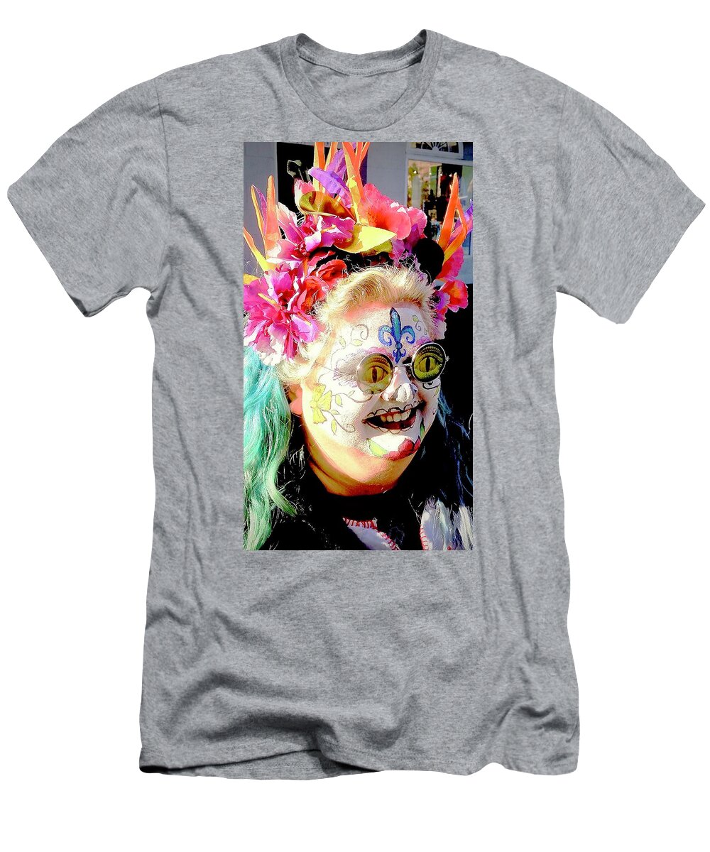 Woman T-Shirt featuring the photograph Everyday Woman In NOLA by Alida M Haslett