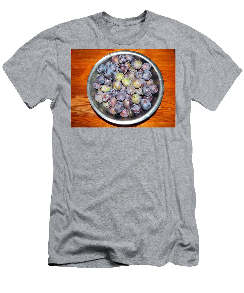 Food T-Shirt featuring the photograph Food home cooking still life plates by Oleg Prokopenko