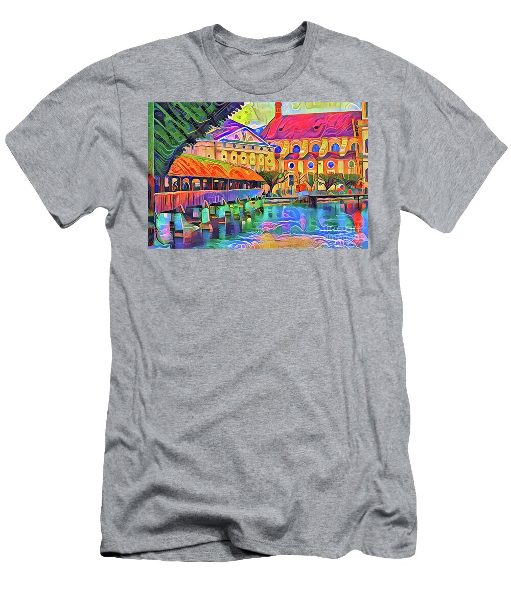 Lucerne T-Shirt featuring the photograph Gingerbread Lucerne by Jack Torcello