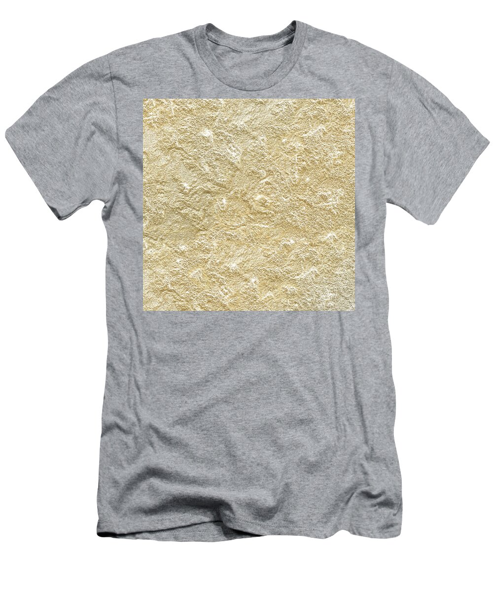 Cute T-Shirt featuring the photograph Gold stone by Top Wallpapers