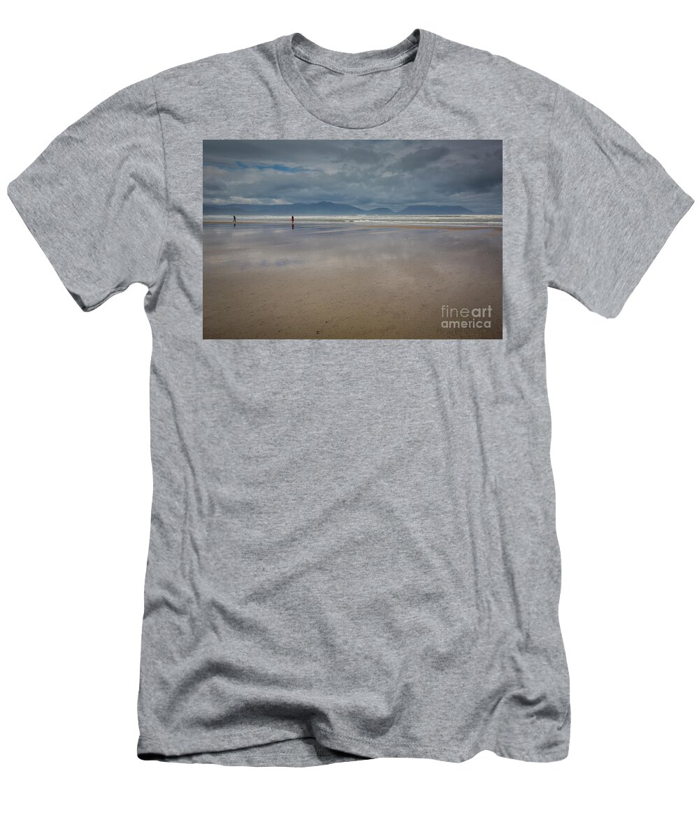 Inch Beach T-Shirt featuring the photograph Inch Beach by Eva Lechner