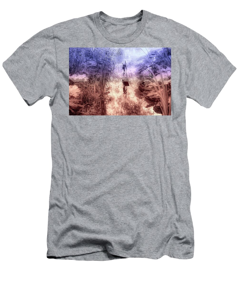 Fantasy T-Shirt featuring the photograph Journey to Rivendell by Gaye Bentham