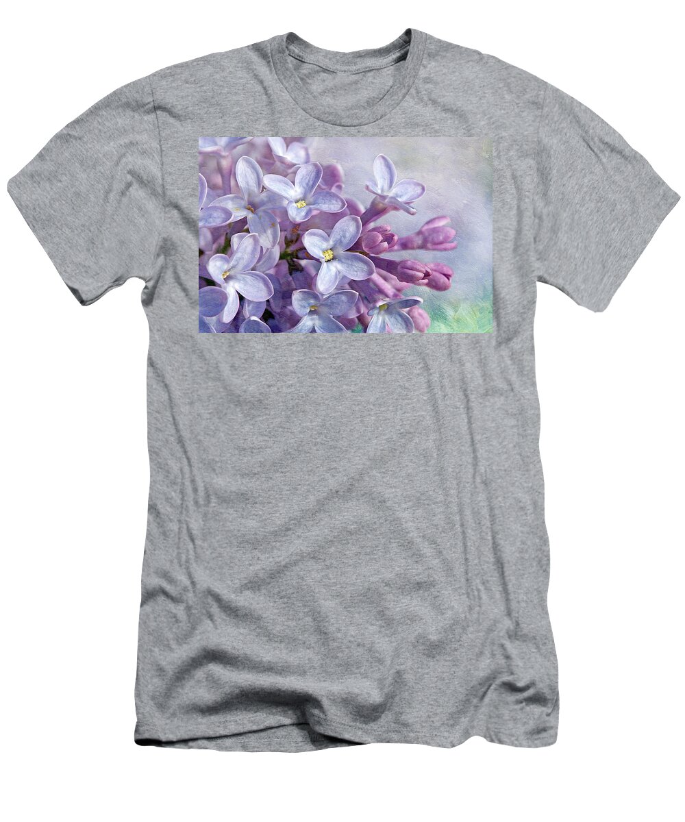 Lilacs T-Shirt featuring the photograph Lilacs by Cindi Ressler