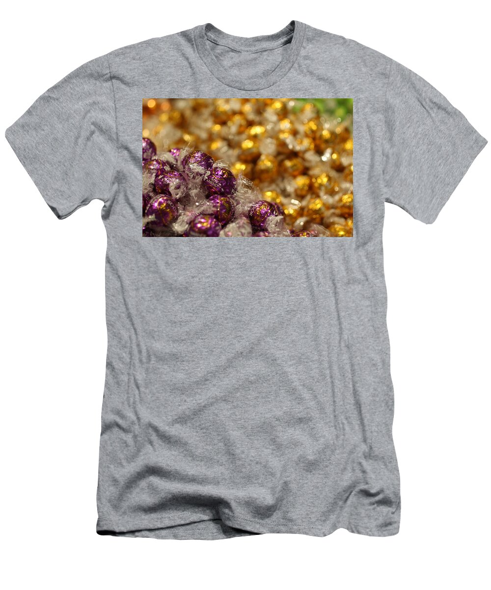 Lindt T-Shirt featuring the photograph Lindt Chocolates by The Art Of Marilyn Ridoutt-Greene