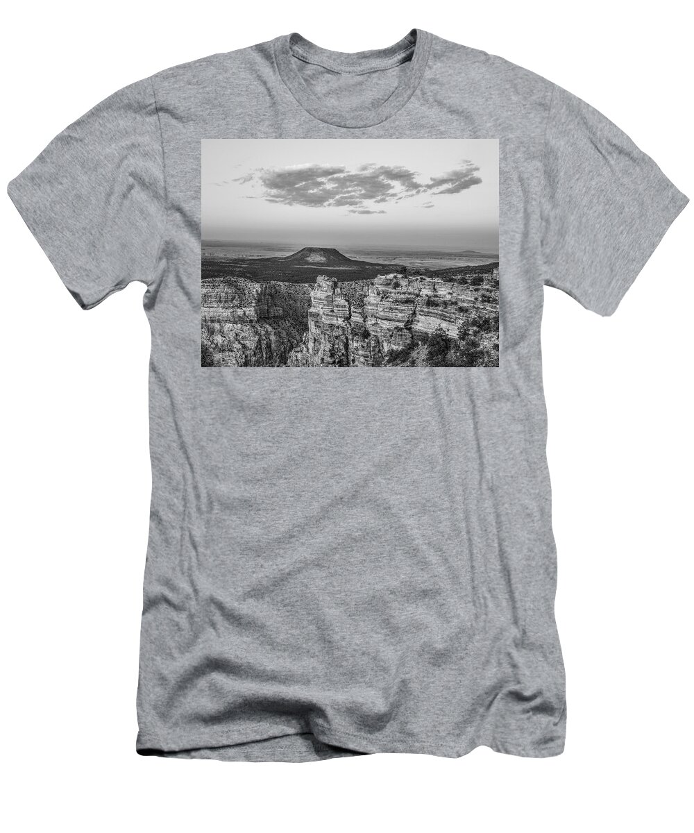 Disk1216 T-Shirt featuring the photograph Lone Butte, Grand Canyon by Tim Fitzharris