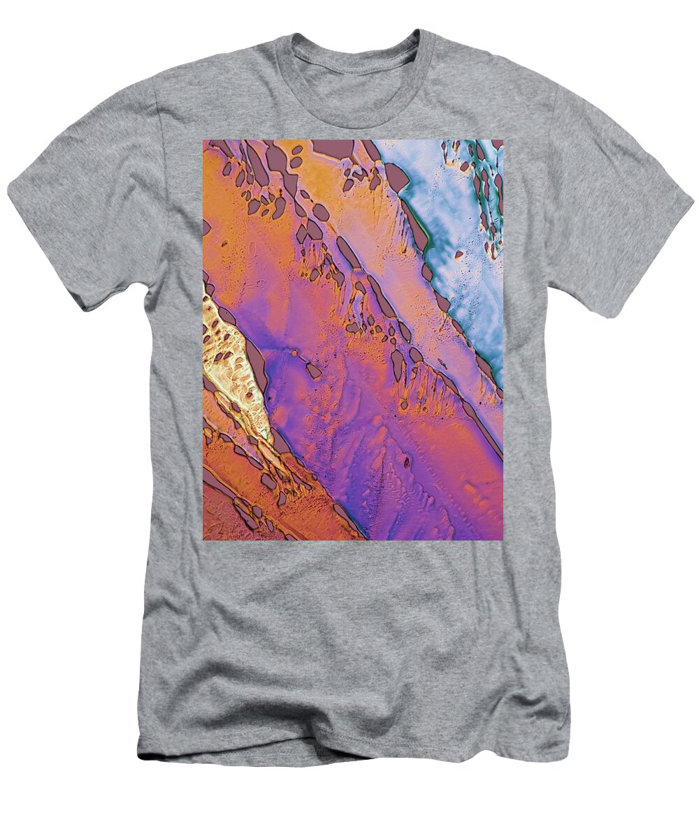 Abstract T-Shirt featuring the photograph Martini 23 by - MicROCKScopica -