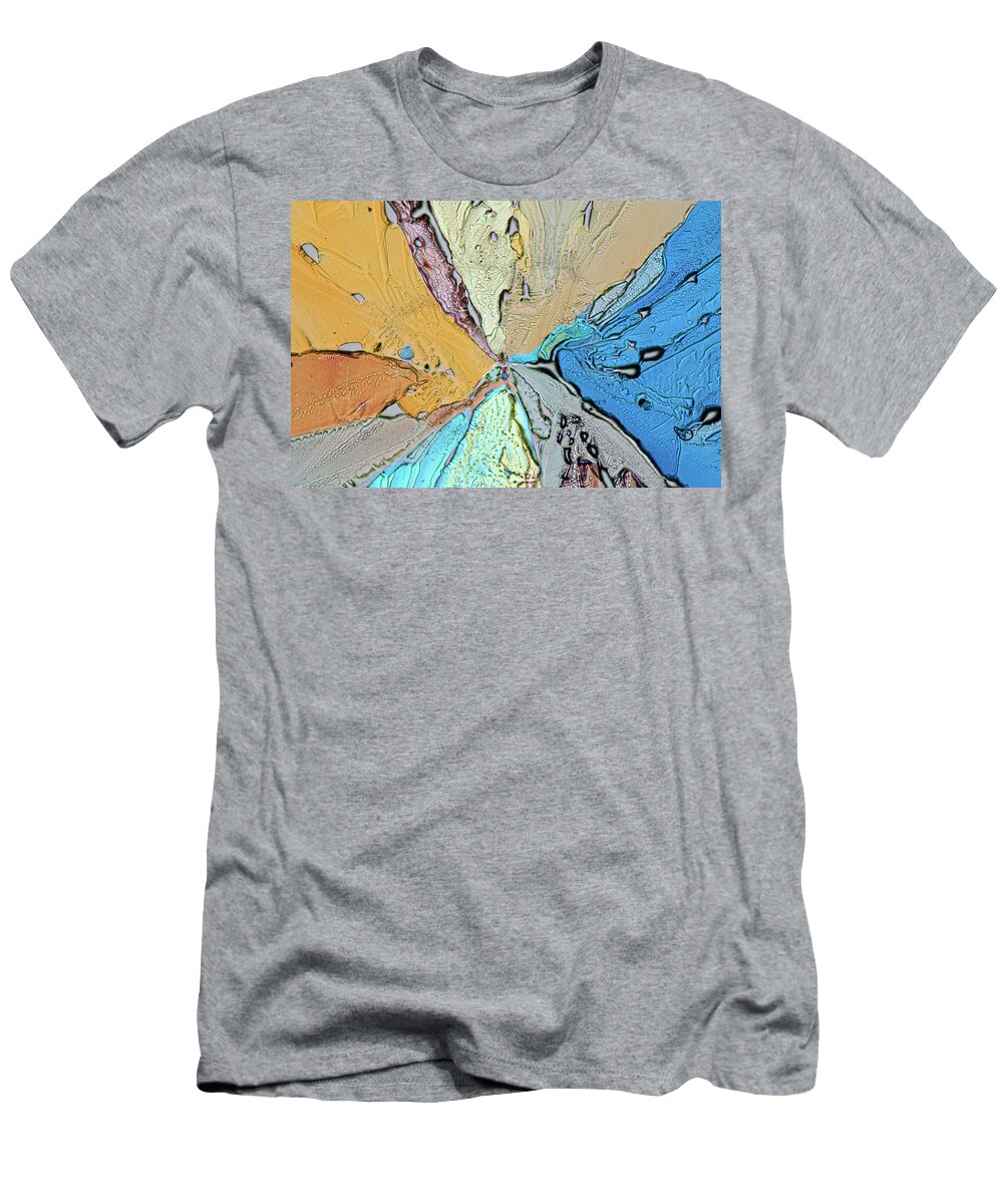 Abstract T-Shirt featuring the photograph Martini 32 by - MicROCKScopica -