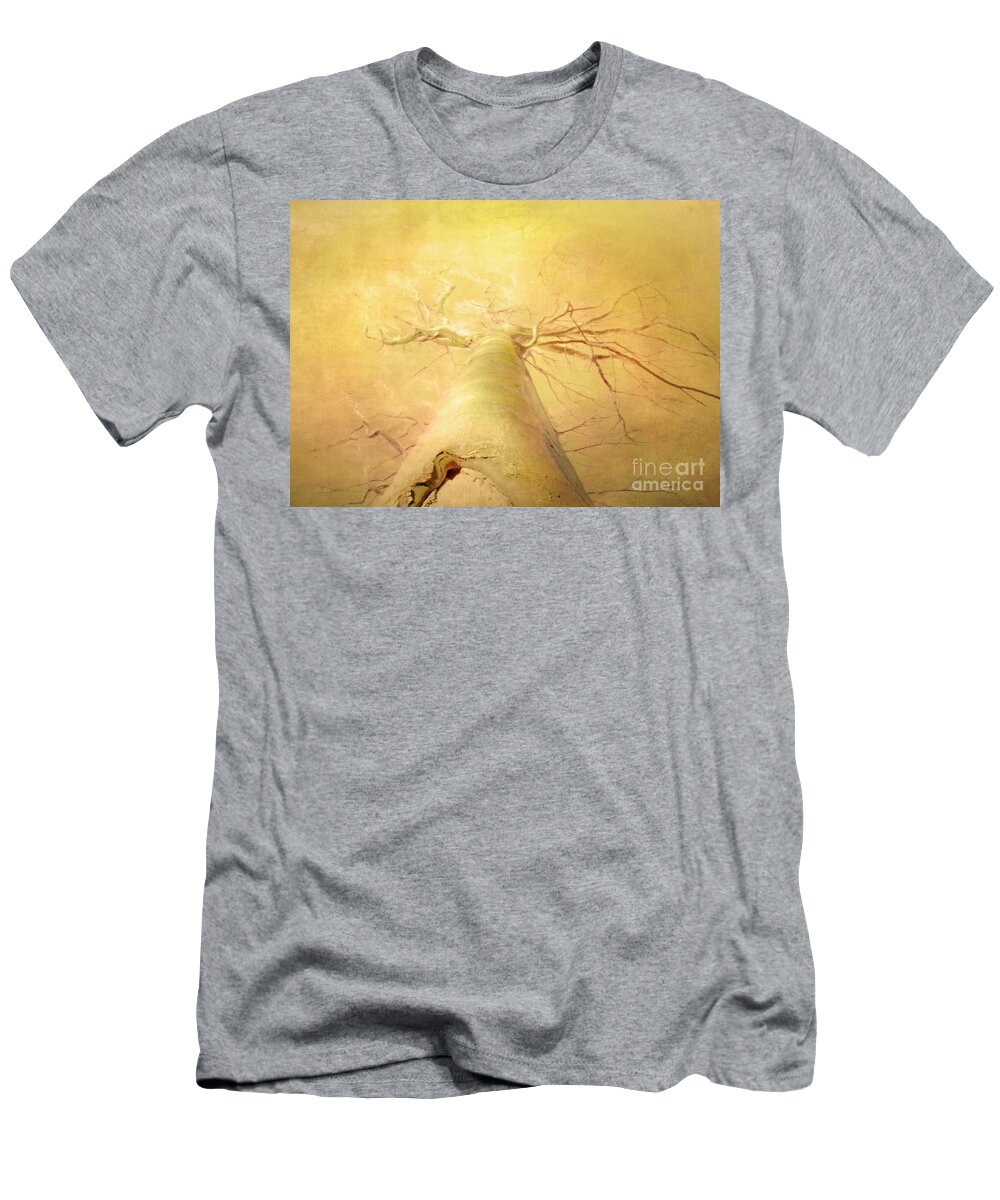 Collections T-Shirt featuring the photograph Mighty Tree Revisited by Hal Halli