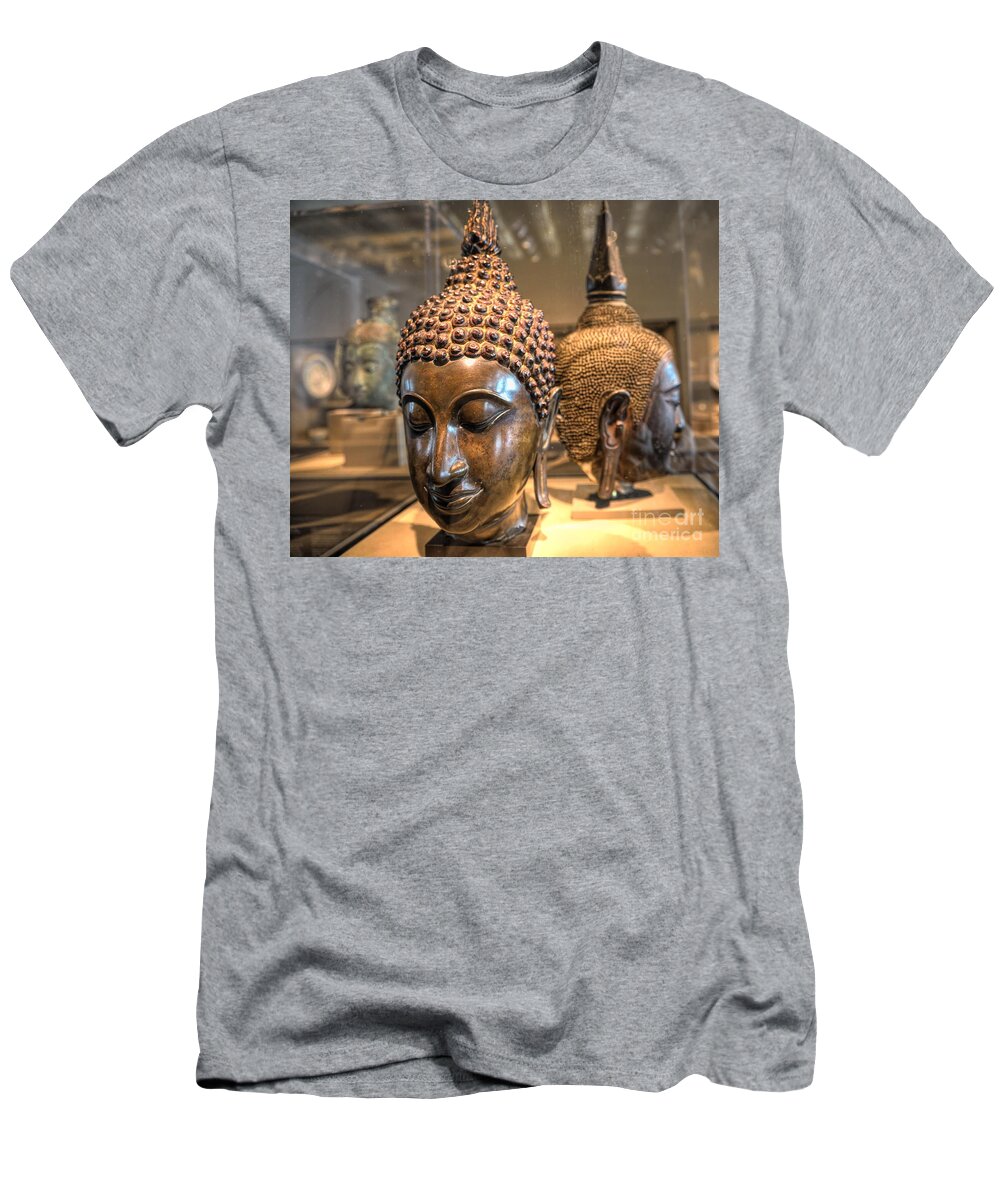 Art T-Shirt featuring the photograph Museum China Dynasty Treasures by Chuck Kuhn
