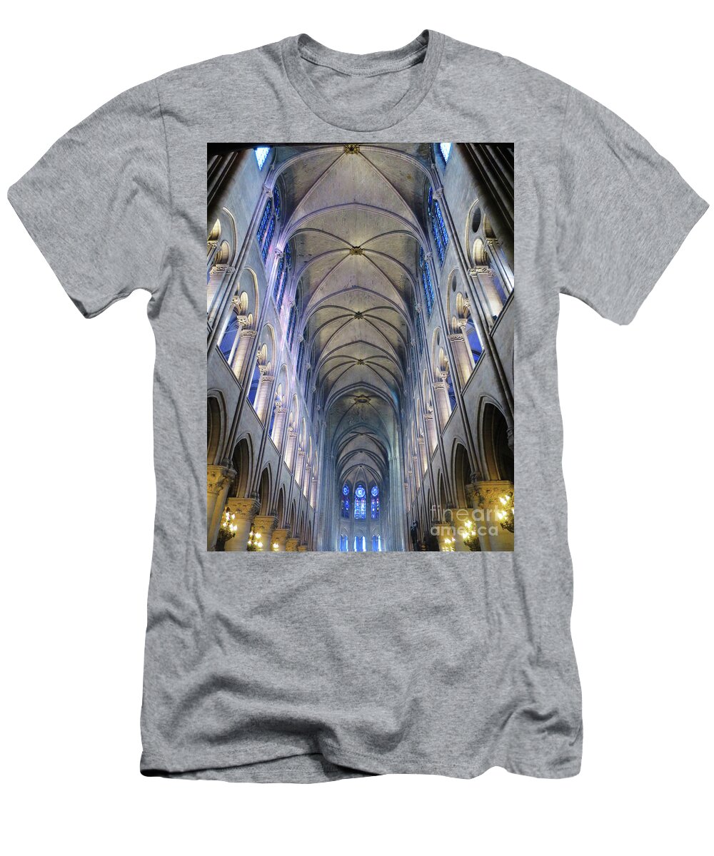 Architecture T-Shirt featuring the photograph Notre Dame de Paris - A Year Before the Fire by Rick Locke - Out of the Corner of My Eye