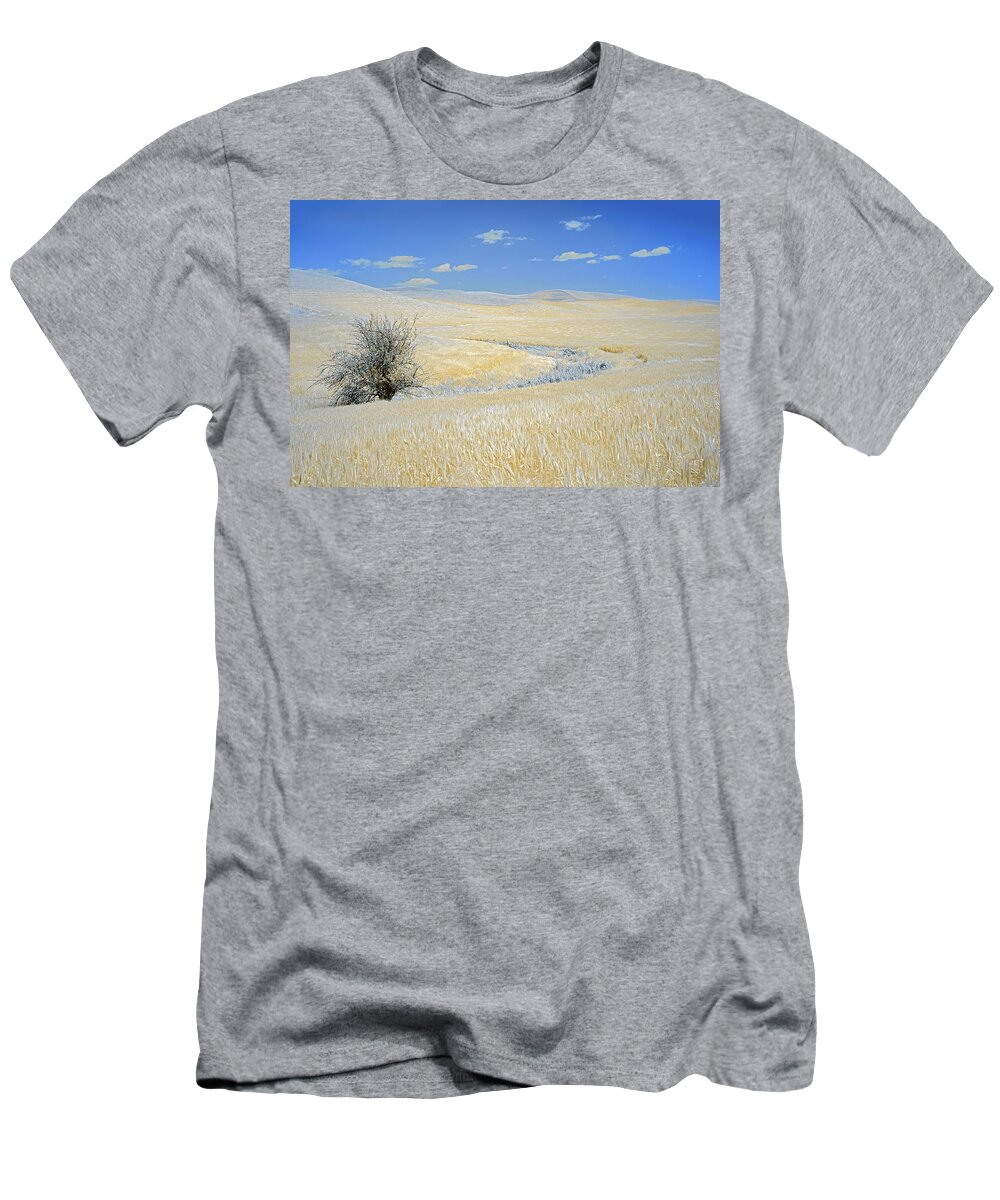 Palouse T-Shirt featuring the photograph Palouse Tree by Jon Glaser