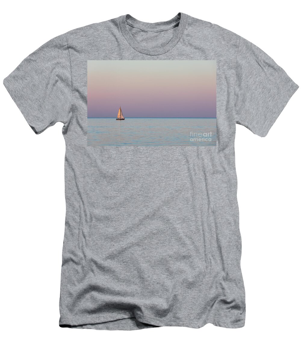 Photograph T-Shirt featuring the photograph Pastel Sunset by Alma Danison