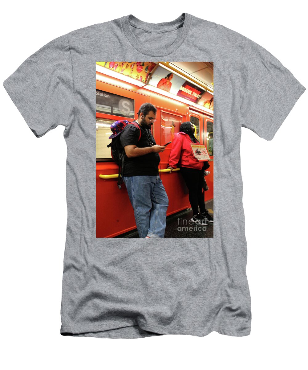 Nyc T-Shirt featuring the photograph People of New York - No. 24 by Doc Braham