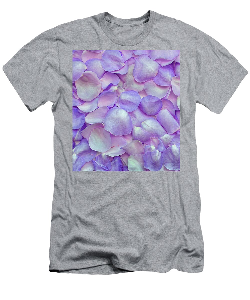 Cute T-Shirt featuring the photograph Purple Rose Flowers by Top Wallpapers