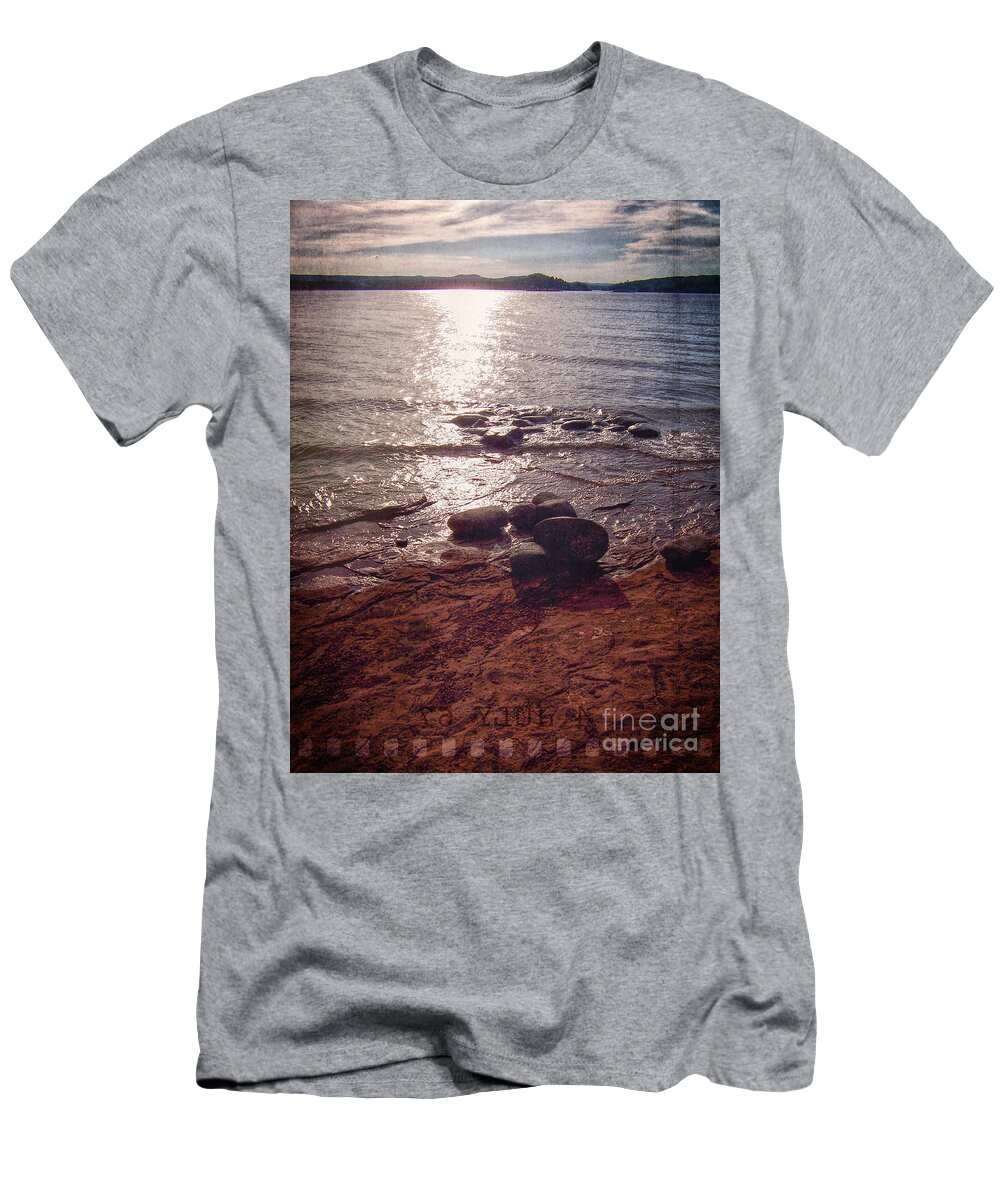 Reflections T-Shirt featuring the digital art Reflections by Phil Perkins