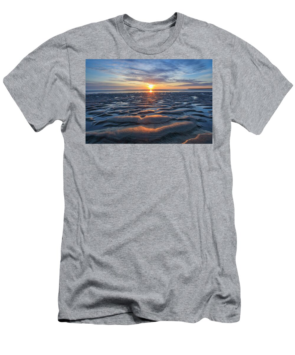 Sand T-Shirt featuring the photograph Rippled by Rob Davies