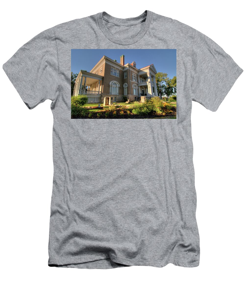 Rockcliffe T-Shirt featuring the photograph Rockcliffe Mansion by Steve Stuller