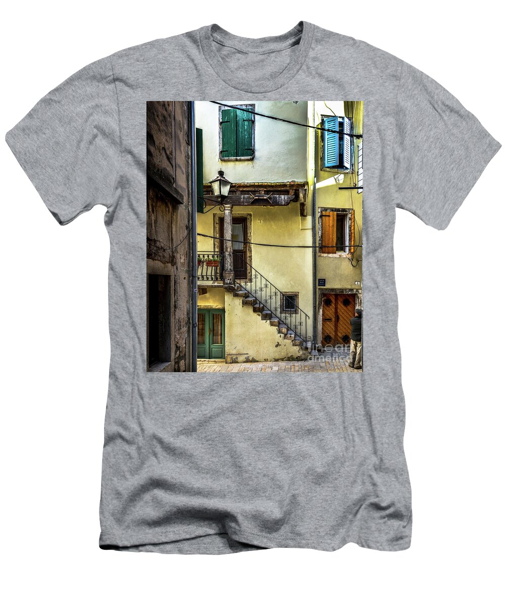 Rovinj T-Shirt featuring the photograph Rovinj Home by David Meznarich