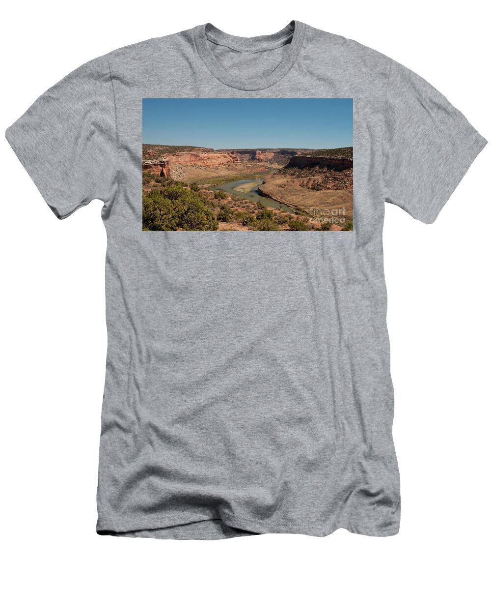 Mcinnis Canyons National Conservation Area T-Shirt featuring the photograph Ruby Canyon by Julia McHugh