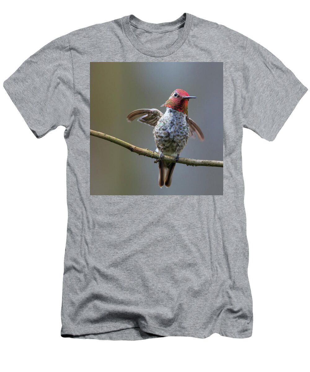 Animal T-Shirt featuring the photograph Shake It Off by Briand Sanderson