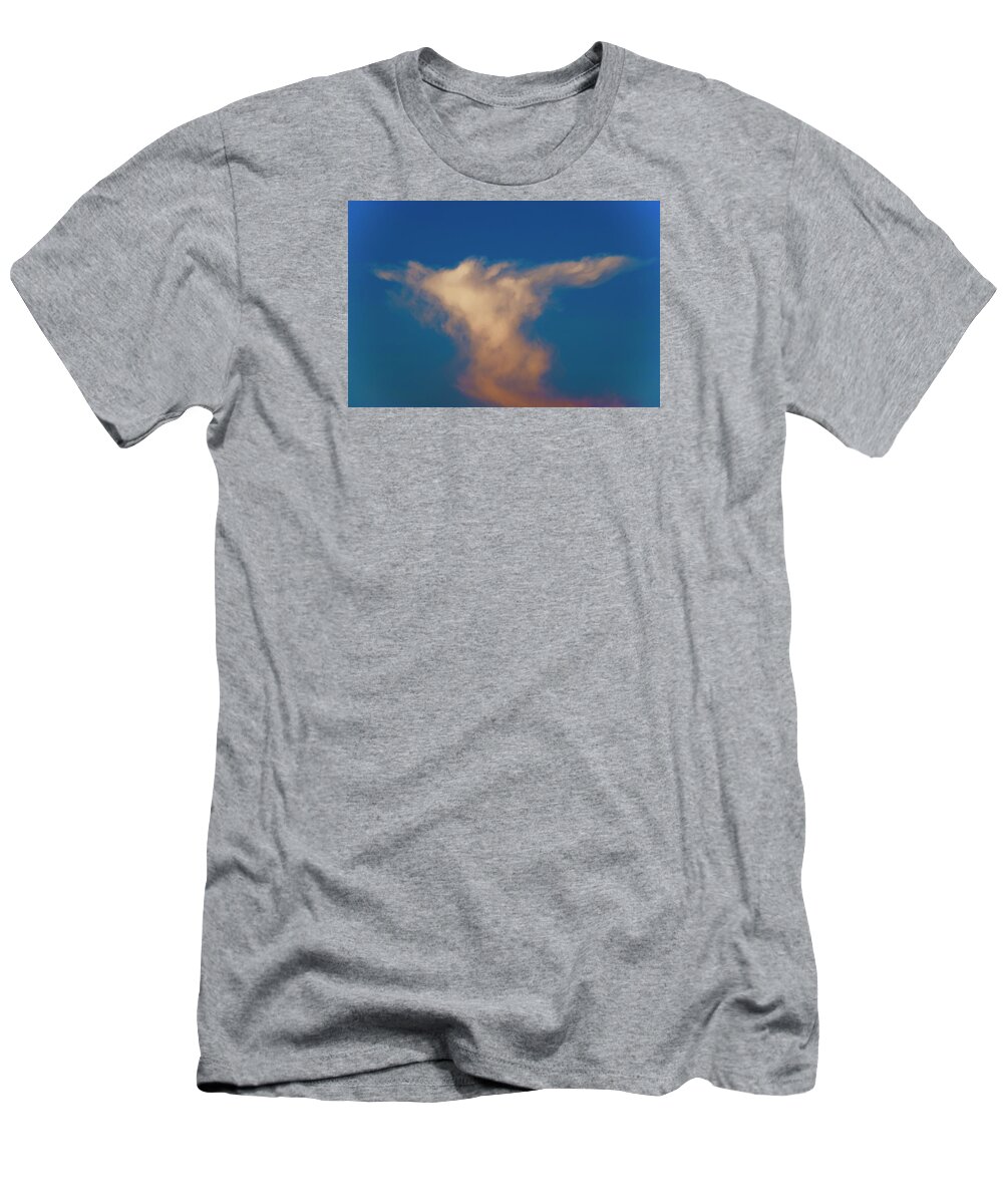 Cloud T-Shirt featuring the photograph Sky Angel by Debra Grace Addison