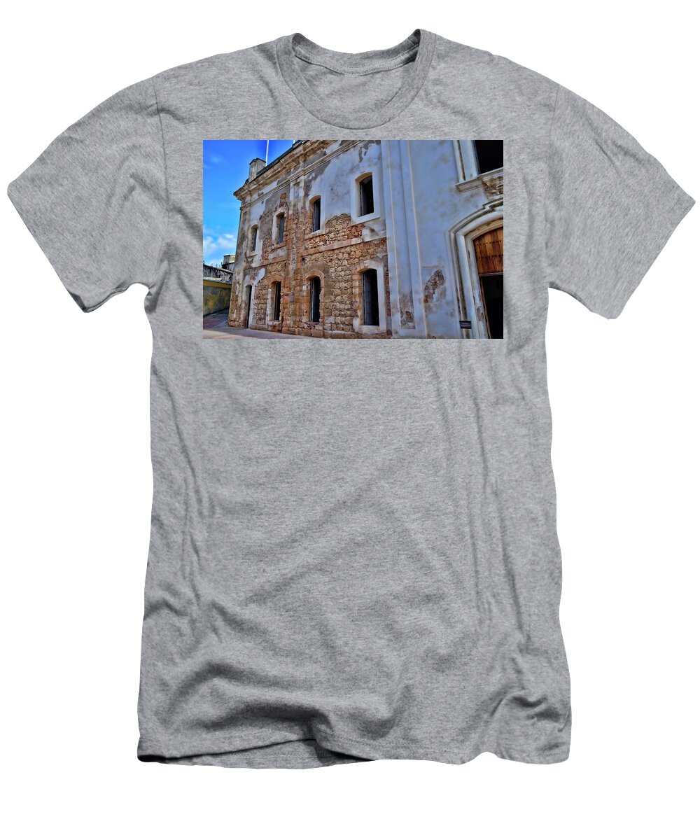 Puerto Rico T-Shirt featuring the photograph Spanish Fort by Segura Shaw Photography
