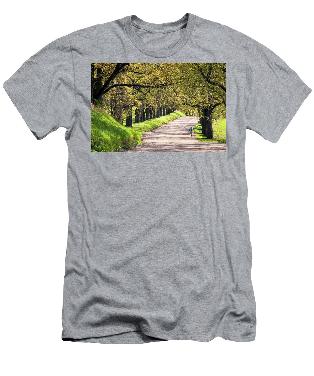 Spring T-Shirt featuring the photograph Spring on Darling Hill by Tim Kirchoff