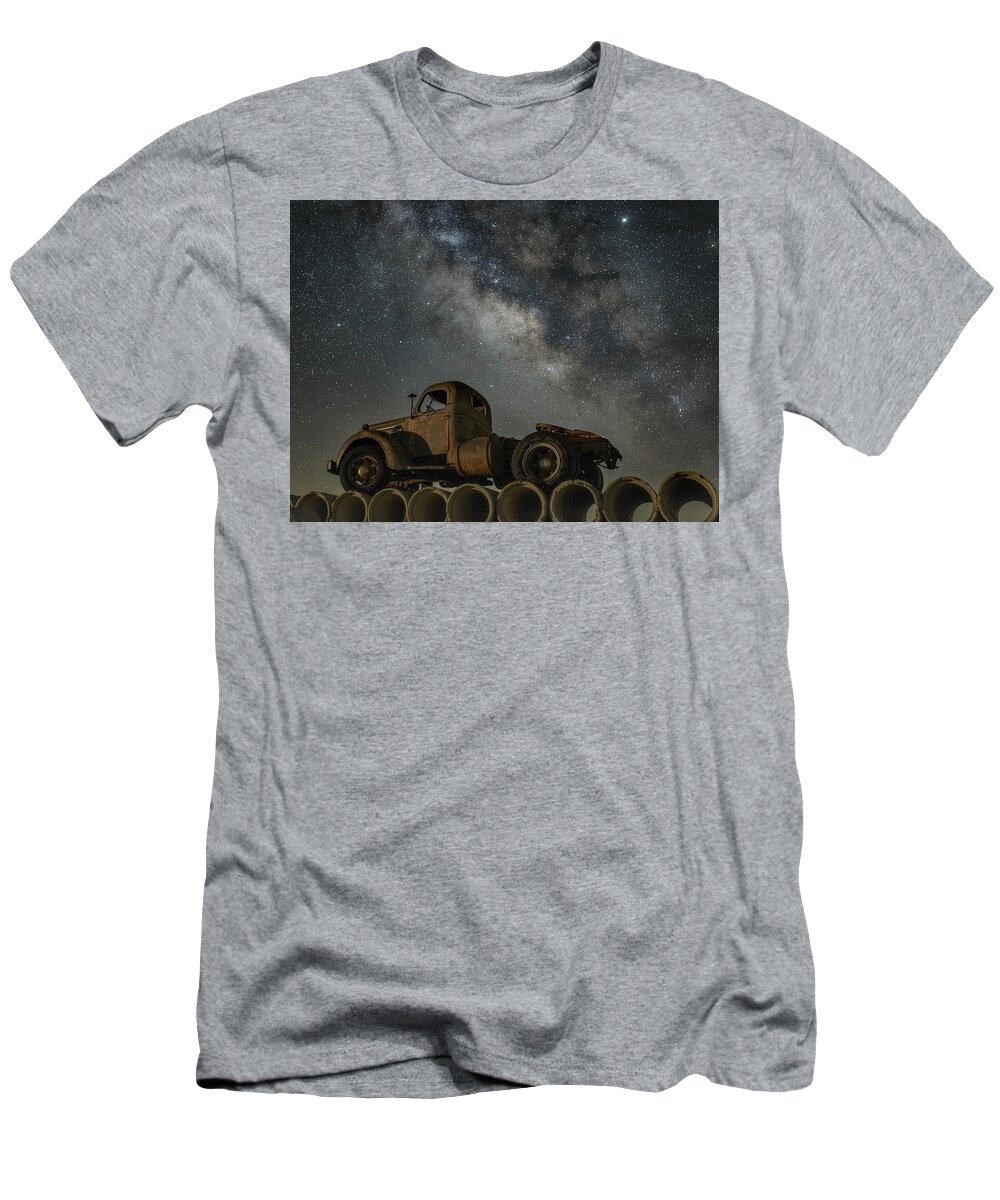 Milky Way T-Shirt featuring the photograph Star Truck 3 by James Clinich