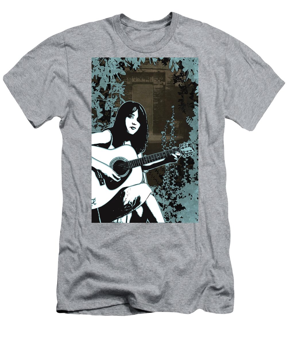 Jason Casteel T-Shirt featuring the digital art Strings by Jason Casteel