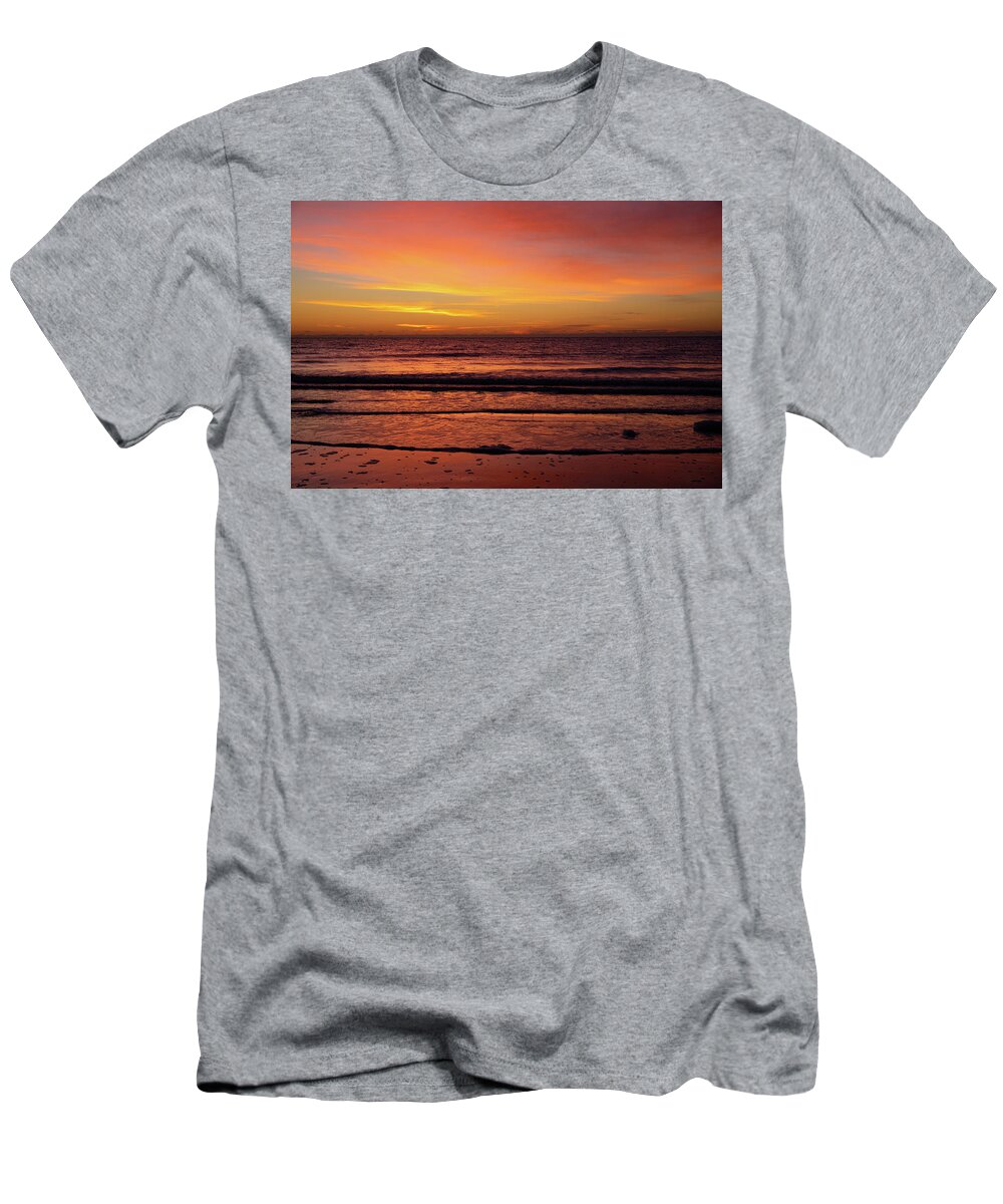 Vacation T-Shirt featuring the photograph Sunrise Over Hilton Head Island No. 0295 by Dennis Schmidt