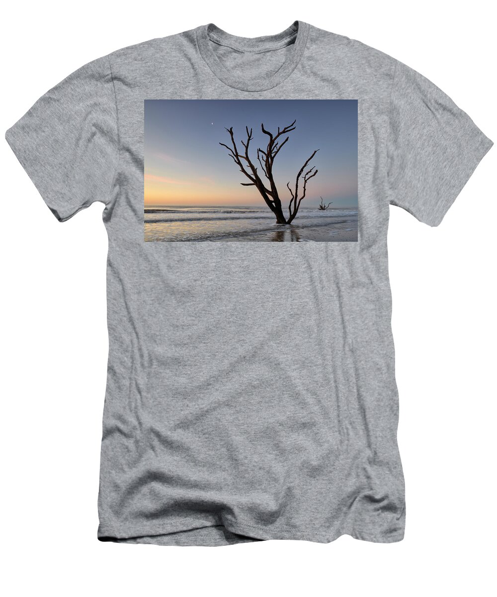 Nature T-Shirt featuring the photograph Sunset at Botany Bay by Jon Glaser