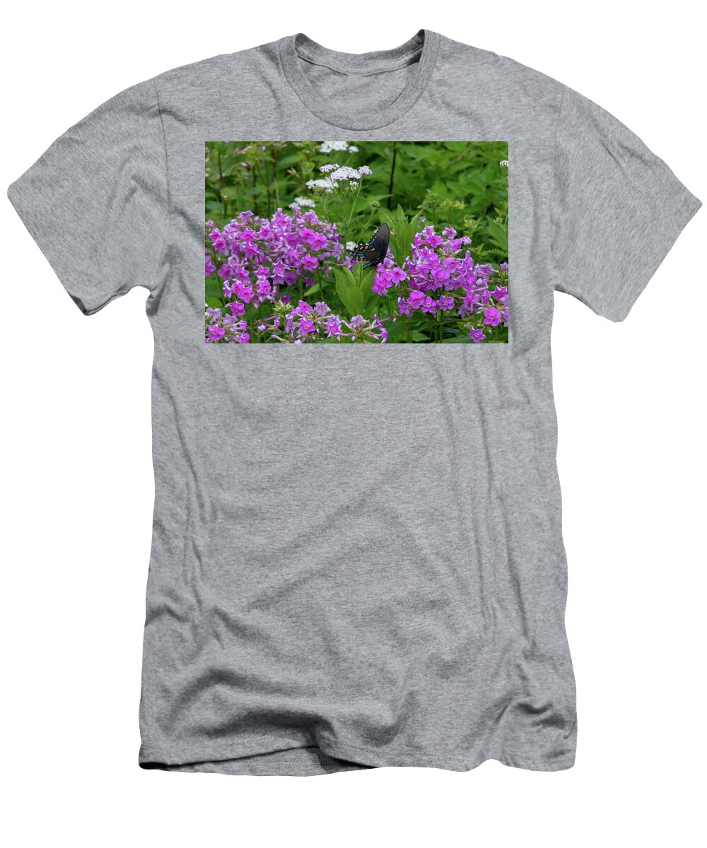Butterfly T-Shirt featuring the photograph Swallowtail Butterfly by Natural Vista Photo
