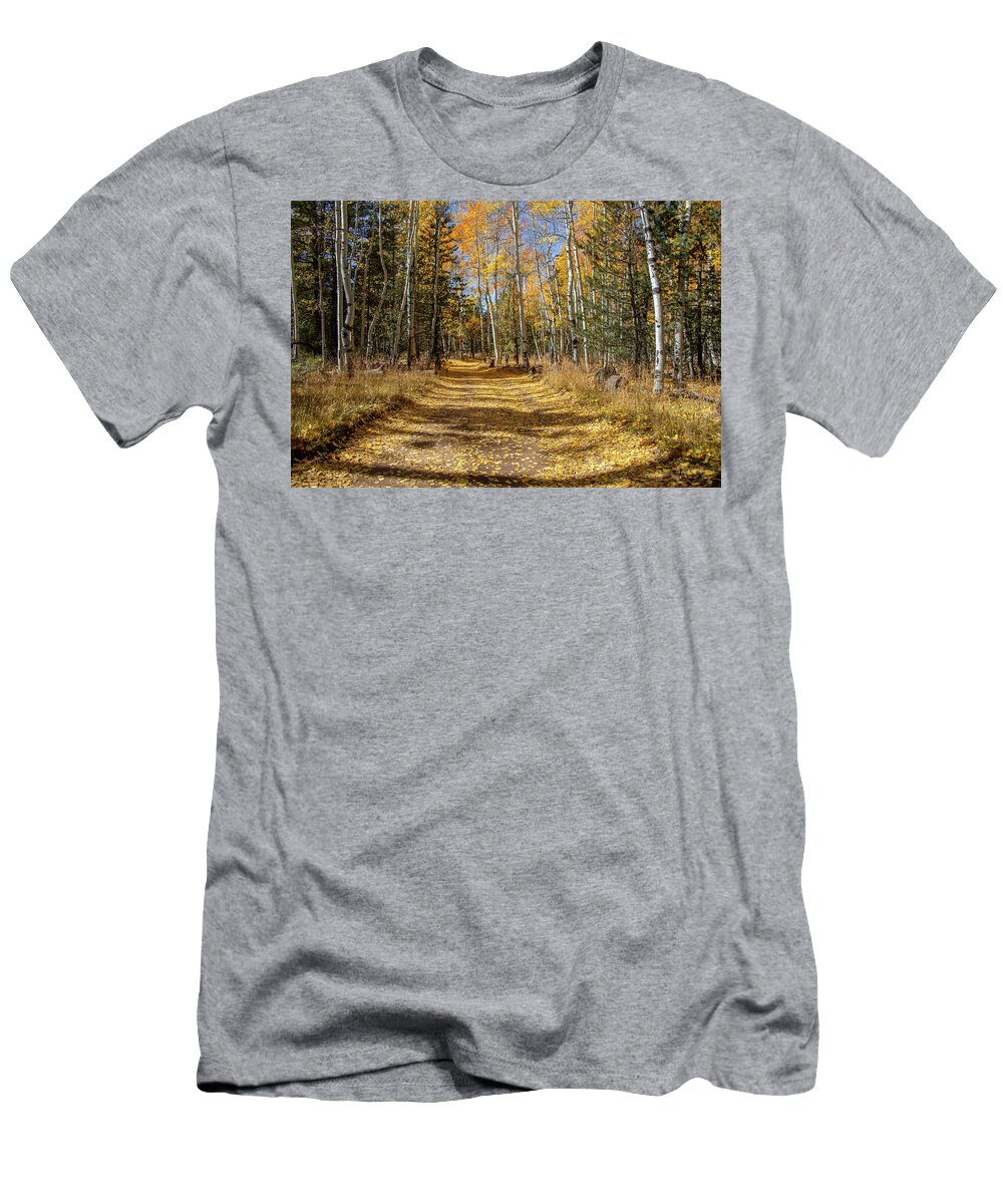 Arizona T-Shirt featuring the photograph Take Me Home Country Road 3 by TL Wilson Photography by Teresa Wilson