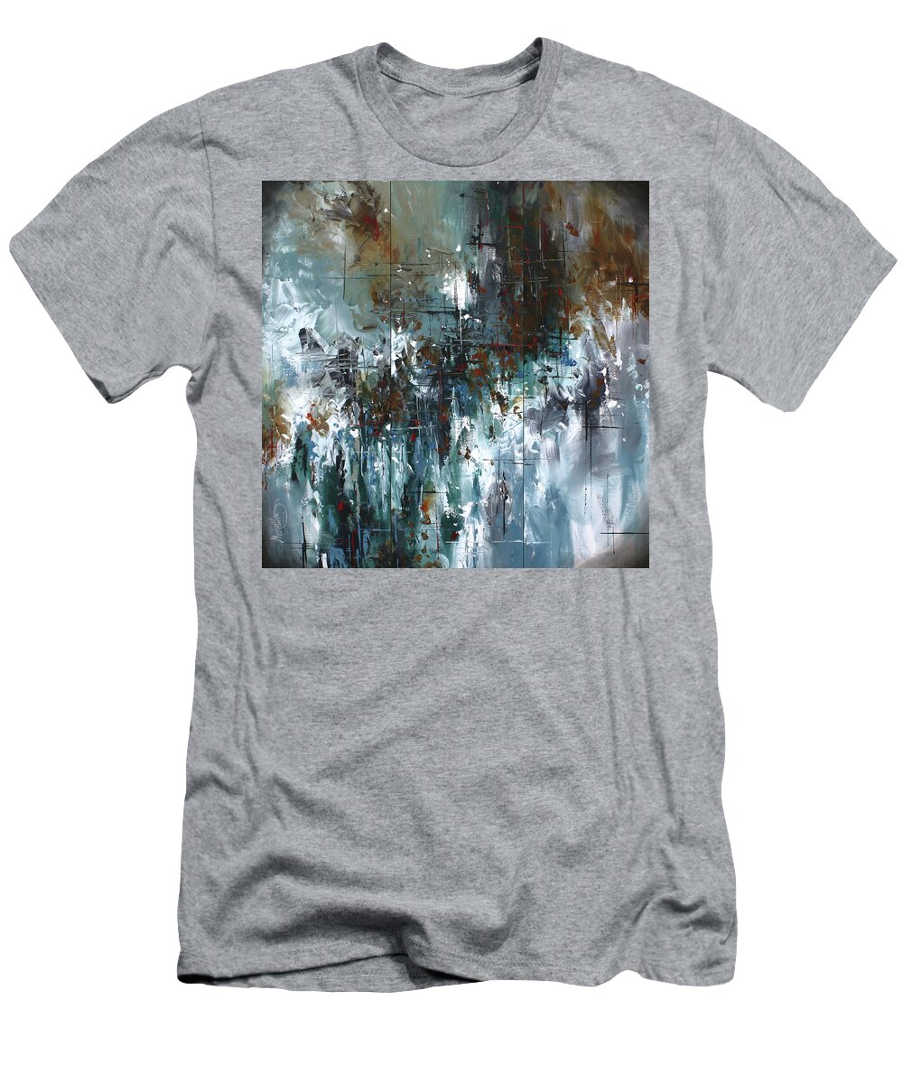 Abstract T-Shirt featuring the painting The Eternal Gate by Michael Lang