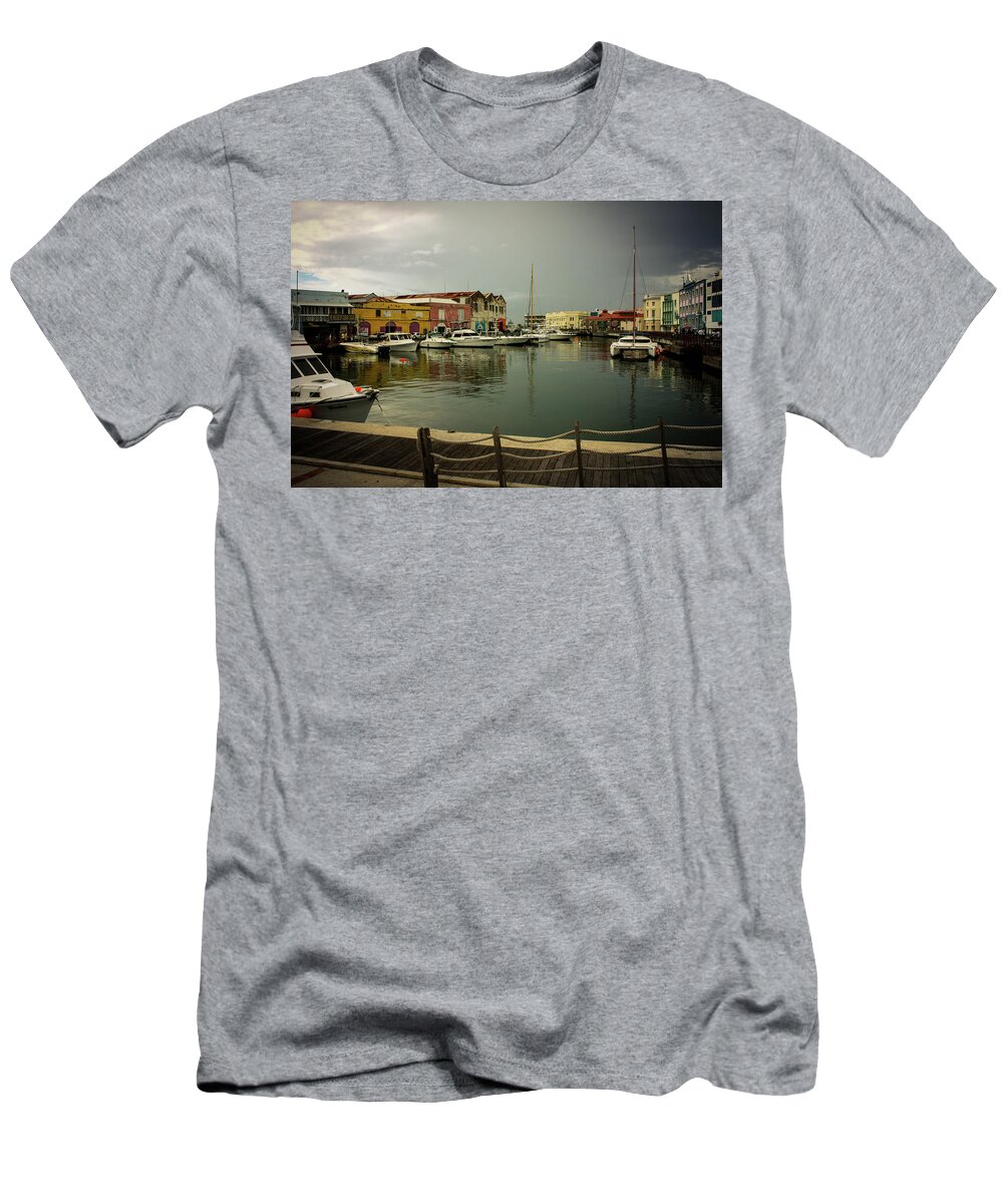 Barbados T-Shirt featuring the photograph The storm's a coming. by Pheasant Run Gallery