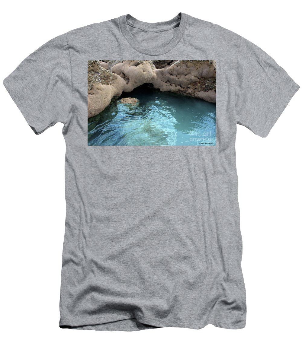Megan Dirsa-dubois T-Shirt featuring the photograph Tidal Pool 2 by Megan Dirsa-DuBois