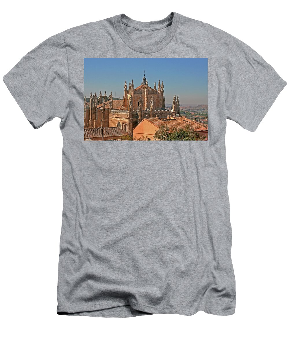 Toledo T-Shirt featuring the photograph Toledo, Spain by Richard Krebs