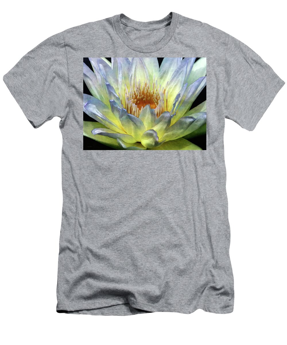 Impressionist T-Shirt featuring the photograph Touch of Lemon 4504 IDP_2 by Steven Ward
