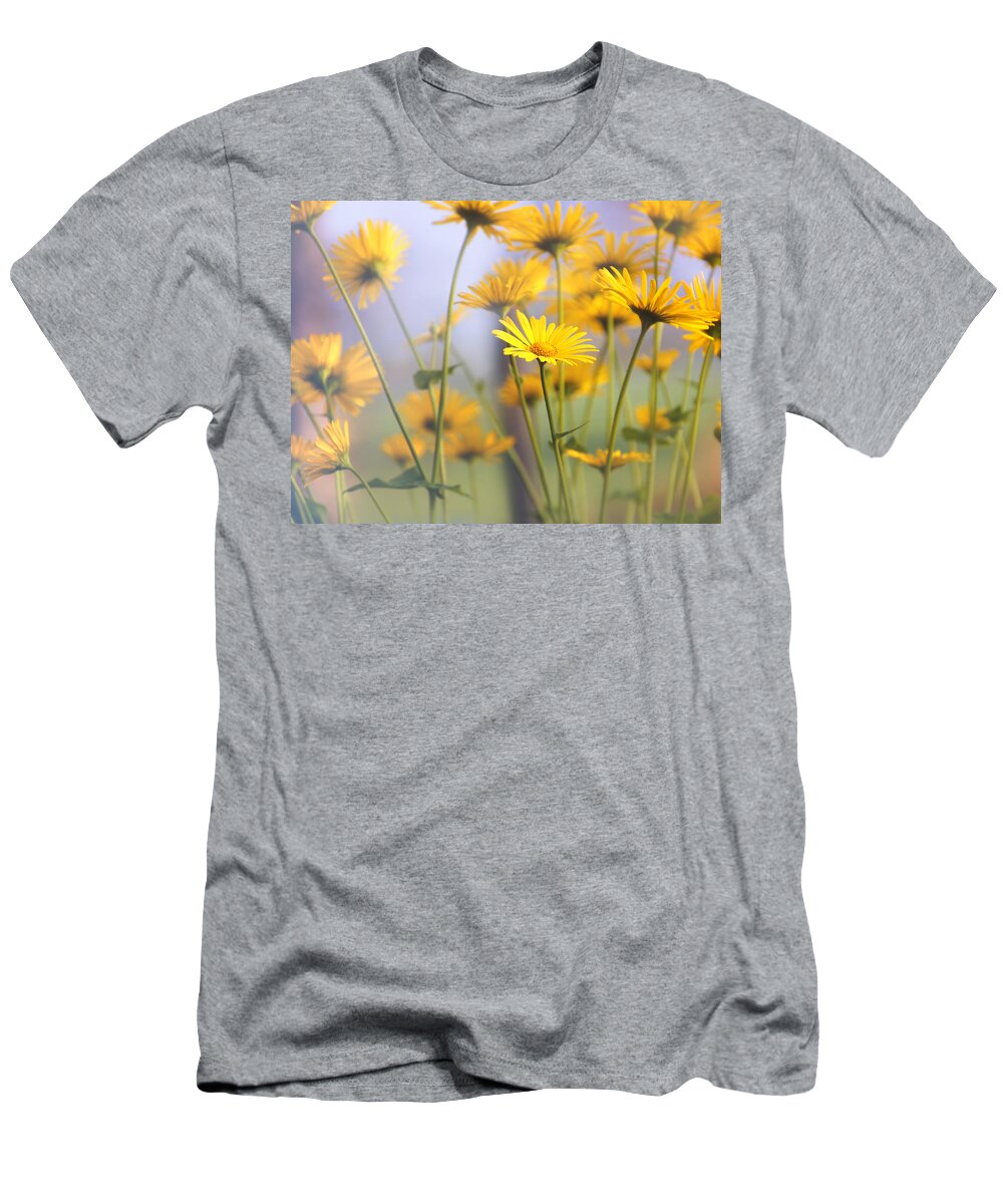 Flower T-Shirt featuring the photograph Touches 5 by Jaroslav Buna