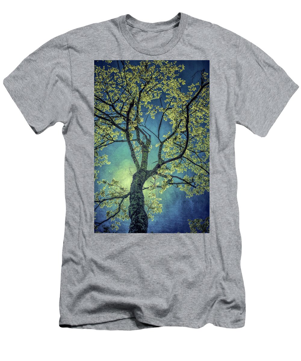 Nature T-Shirt featuring the photograph Tree Tops 0945 by Donald Brown